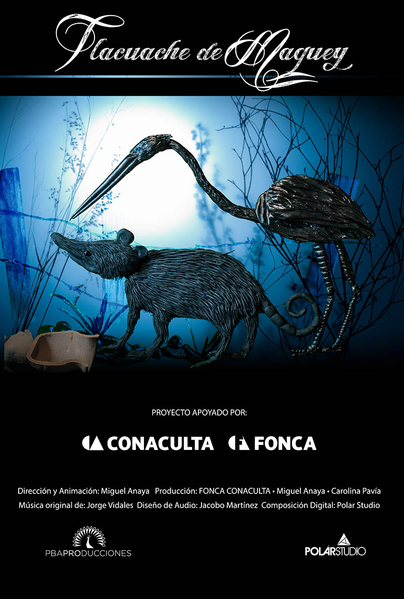 Póster de Tlacuache de Maguey